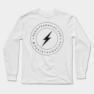 Classic circle with podcast and Instagram Long Sleeve T-Shirt